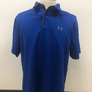 Under Armor Golf Polo | Large | Blue
